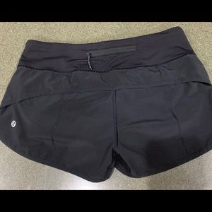 Lululemon speed shorts
